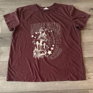 Maurices Burgundy Morgan Wallen Graphic Tee